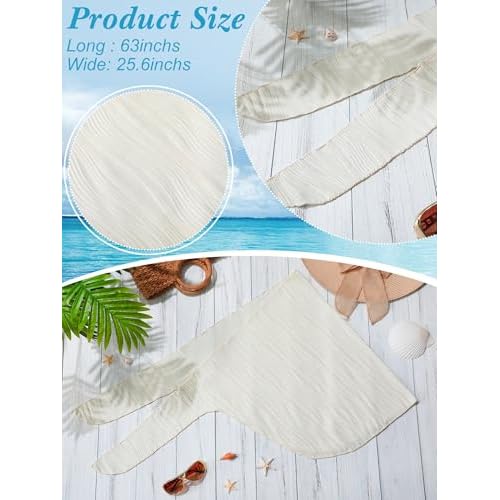 Geyoga Women Sarong Coverups Beach Skirt Triangle Shawl Wraps Short Bikini Skirt Bathing Suit for Swimwear