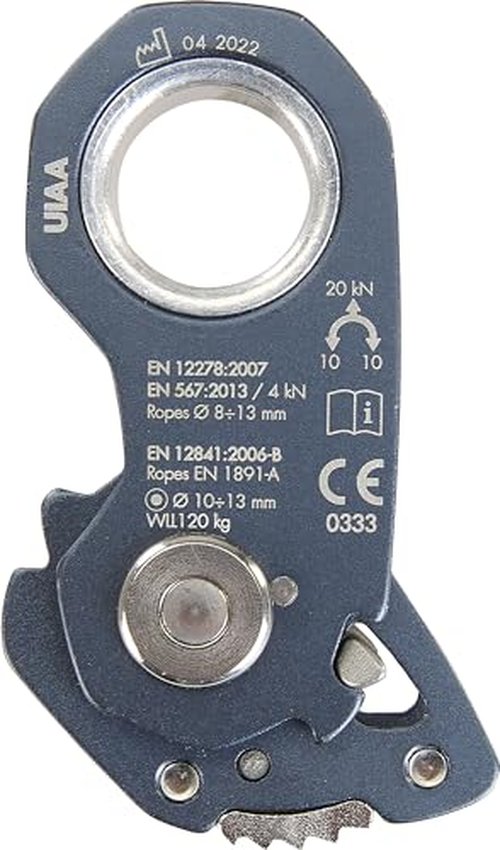 Climbing Technology CT Rollnlock Ascender/Pulley Blue - UIAA and CE Certified
