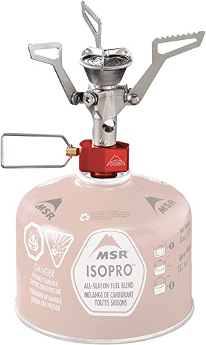 Ultralight Backpacking Camping Stove - Fast Boil & Adjustable Flame