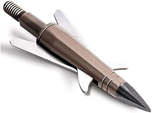 Slingblade Crossbow Broadhead Set - 3-Piece Mechanical Hunting Tips by New Archery Products