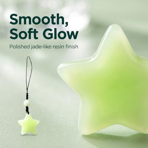 Glow in The Dark Star Keychain Unisex Bag Charm & Pendant Accessory