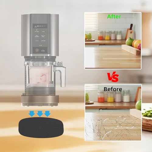 Sliding Pad for Ninja Creami Ice Cream Maker Accessories - Countertop Slider with Non-Slip & Waterproof Surface - Variation 1