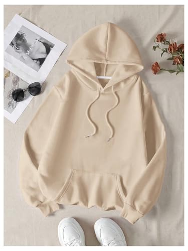 RoseSeek Women's Oversized Letter Print Hoodie Long Sleeve Sweatshirt