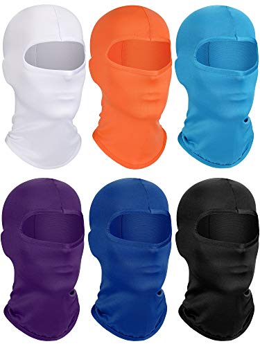 Kids Ski Mask Balaclava 6 Pack - Large Neutral Color