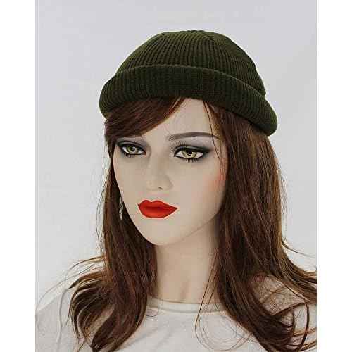 Fisherman Beanie Trawler Sailor Skullcap Knit Short Hat Unisex