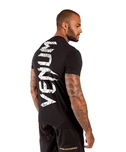 Men's Giant T-Shirt Large Black - Soft Cotton Athletic Fit