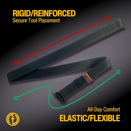 Adjustable Tactical Belt for Everyday Carry - Black, Small (28-34")