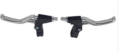 BicycleStore® 1 Pair Universal Aluminum Alloy Bicycle Brake Handle Mountain Road Bike Brake Lever Diameter 22mm(Black)