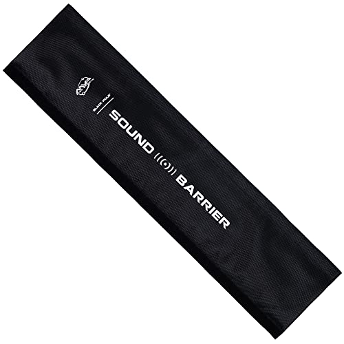 Disc Golf Basket Sound Barrier Wrap - Noise-Reducing Silencer for MVP & More
