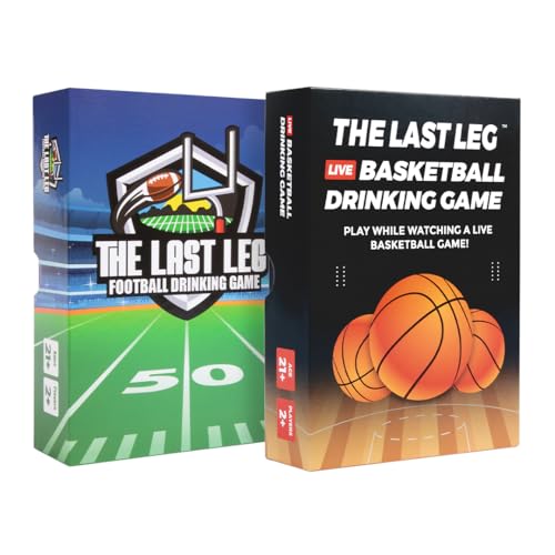 Football & Basketball Drinking Game Bundle - Fun Party Card Games