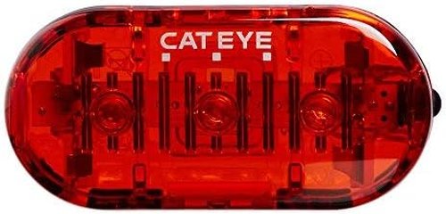 CATEYE Omni 3 Bike Safety Light – IPX4 Waterproof 3 LED Safety Light with 360° Visibility, Multiple Flashing Modes, AAA Battery, 200+ Hour Runtime, Fits Road, Urban, MTB & Kids Bikes