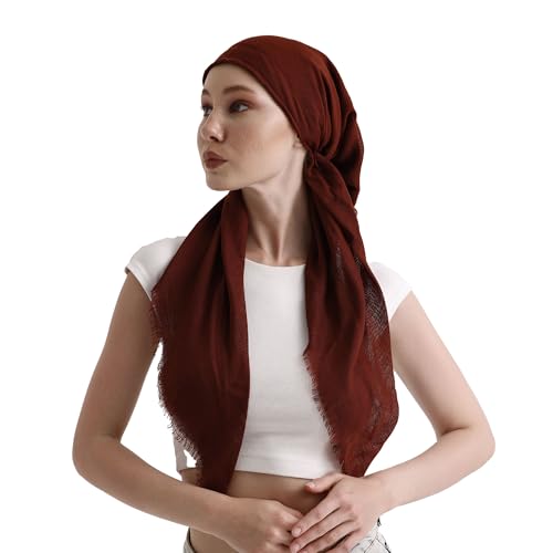 dscarf Headwear Pre Tied Head Scarves for Women Featuring | Soft Chemo Head Wear Headcover Ready Headwear