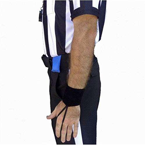 Football Down Indicator Sweatband - 3 Inch Black Umpire Accessory