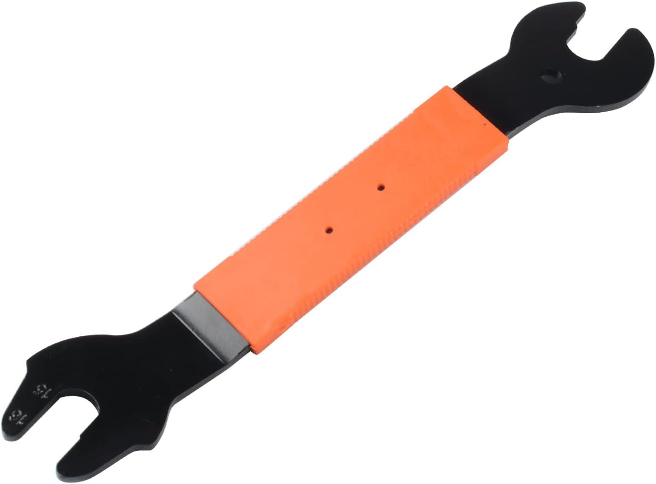 Pedal Wrench Double Sided Bicycle Pedals Removal 15/16/17mm Bikes Spanner Home Mechanic Kit Tool Comfortable Grip Cycling Crank for Biking Maintenance Repair