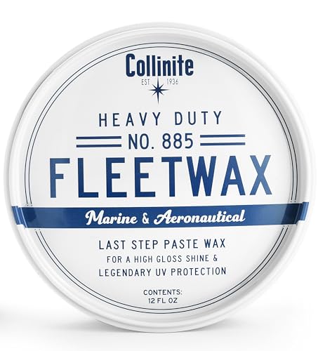 Marine & RV Heavy Duty Carnauba Wax Sealant - Long-Lasting Fiberglass Protection
