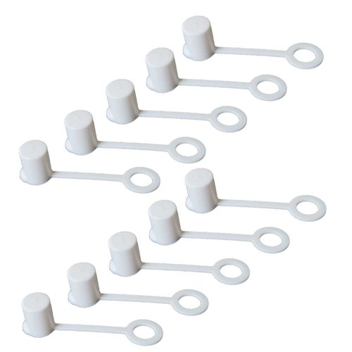 Replacement Straw Caps for Mueller | Bauer | Pro Guard | Big-5 | Pro Impact | STX | Play It Again Sports, Hockey/Lacrosse/Football/Boxing Water Bottles, Caplugs 9064
