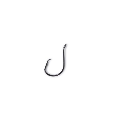 UMT 100 Pack Inline Fishing Circle Hooks Size 6/0 Black Nickel High Carbon Steel Superior Terminal Tackle Saltwater and Freshwater use