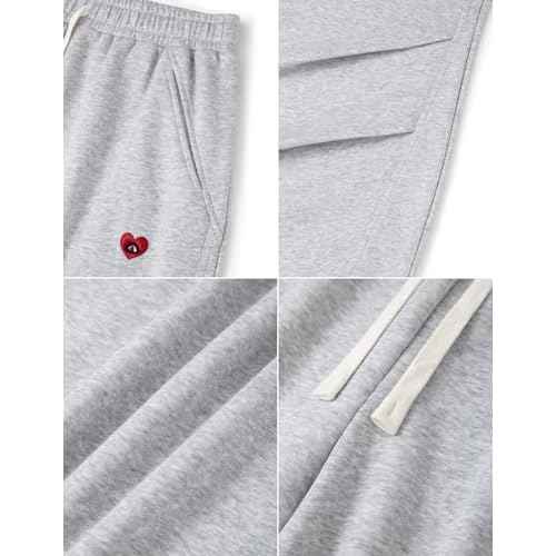 Aelfric Eden Wide Leg Sweatpants Womens Wrinkle Barrel Sweatpants Casual Athletic Baggy Lounge Pants