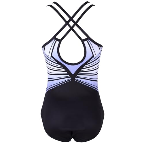Girls Gymnastics Leotard with Shorts Cross Back Activewear 10-11 Years Bluish-Black Diamond Set