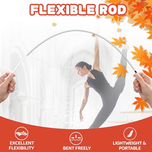 Worship Flags for Dance Church Praise Set - Orange Red 54x45 with Carrying Bag - Variation JQ-Orange-Red