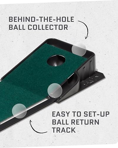 SKLZ Putting Green Accelerator Pro - Realistic Home Golf Practice Mat