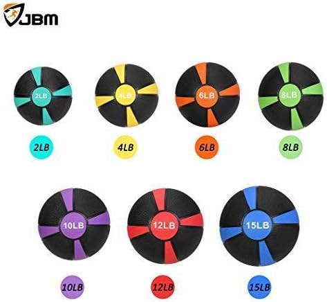 JBM Medicine Ball for Workouts Exercise Strength Training