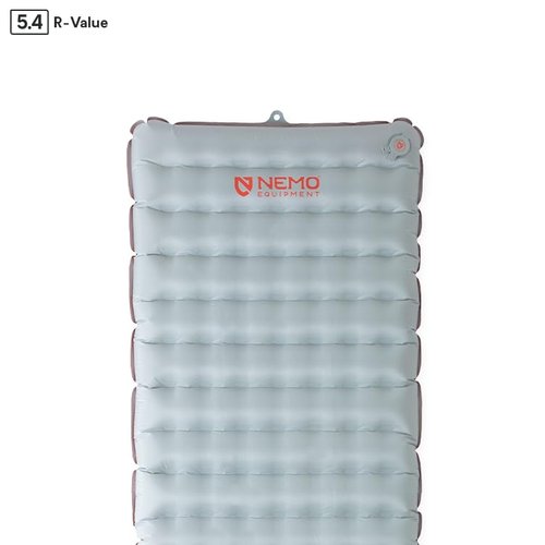 NEMO Equipment Tensor All-Season Ultralight Insulated Sleeping Pad - Regular (72"x20") - Blade/Spicy Orange