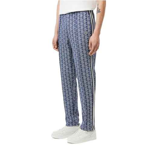 Lacoste Men's Vintage Fit Printed Monogram Track Pant
