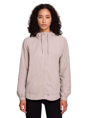 Reebok Women's Marathoner Windbreaker Jacket - Medium Ashes of Rose