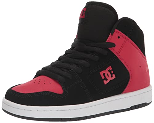 Men's DC Manteca 4 Hi-Top Skate Shoes - Black Red, Size 8.5