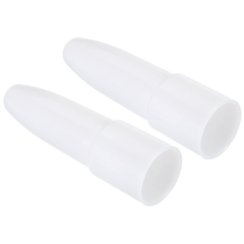 PATIKIL Flashlight Diffuser Caps, 2 Pcs PC Plastic Wear-Resistant Flashlight Signal Wand for Most LED Flashlights, White