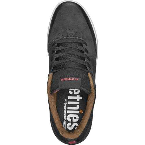 Etnies Men's Marana Skate Shoe, Dark Grey/Black/Red, 9.5