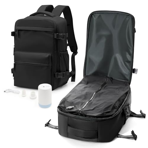 Winspansy Vacuum Backpack Travel Bag with Air Pump - Black Large
