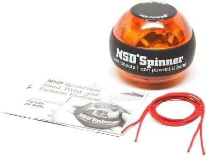 NSD Power Essential Spinner Gyro Hand Grip Strengthener Wrist Forearm Exerciser