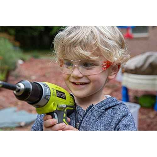 ANSI Z87.1 EN166 Certified Kids Safety glasses, Scratch, Impact and Ballistic Resistant, Child Youth Size, 6 Pairs