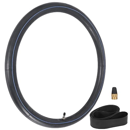 2.25/2.50-19 Dirt Bike Inner Tube - Heavy Duty Puncture Resistant with Rim Strip - 1 Pack