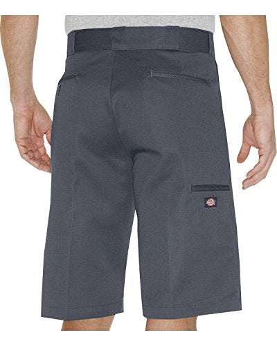 Dickies Men's 13-Inch Relaxed Fit Work Shorts - Charcoal, 38 Regular