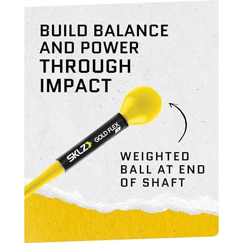 SKLZ Golf Swing Trainer and Warm Up Tool- Essential Golf Accessories for Golfers, Increase Swing Speed, Distance, Balance and Grip Strength