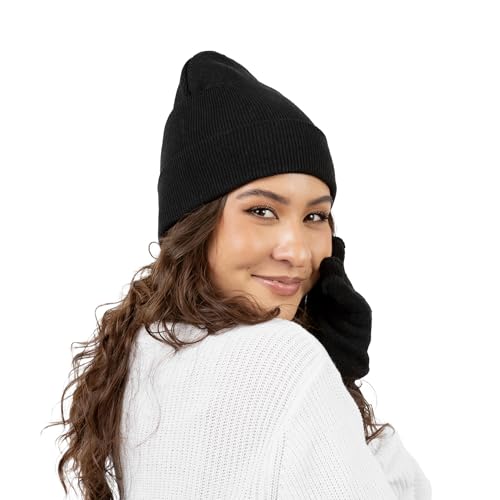 Winter Beanies Bulk Pack - Unisex Knit Skull Caps with Assorted Solids, One Size