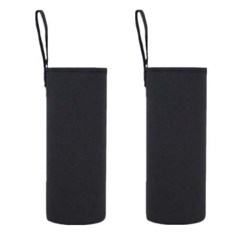candygirlft Water Bottle Carrier Bag 25 oz, Water Bottle Sleeve, Water Bottle Holder Bag, Bottle Pouch Holder, 24oz Neoprene Sleeve Sports Water Bottle Accessories for Hiking Travelling (24 oz-2pack)