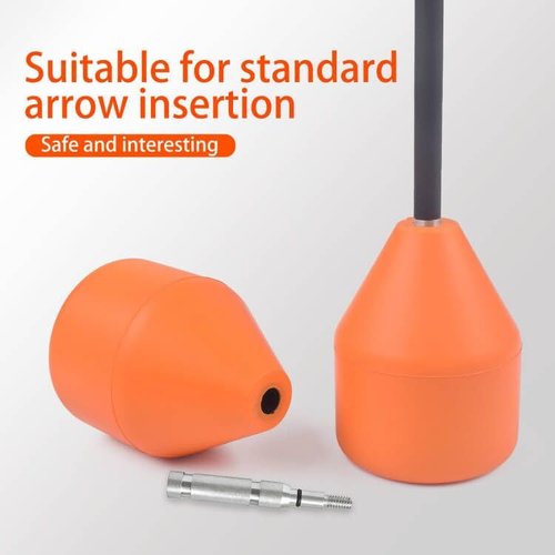 Braodheads Foam Arrow Tips Arrow Heads Game Practice Soft Sponge EVA for Archery Combat Game CS Shooting Outdoor Sport (Pack of 10)