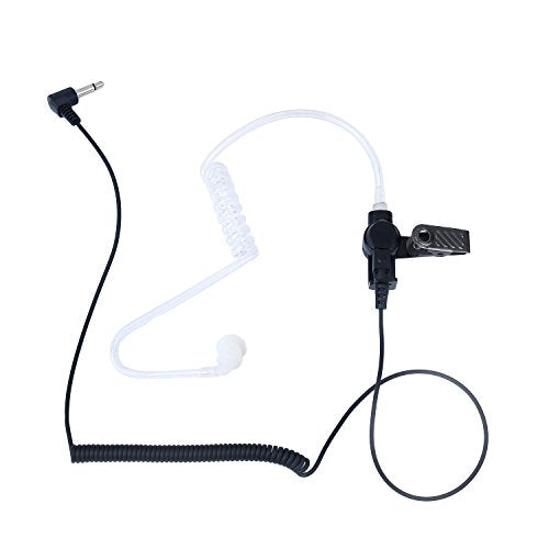 Replacement Mushroom Ear Tips for Radio Earbuds 50 pcs - Acoustic Tube Style