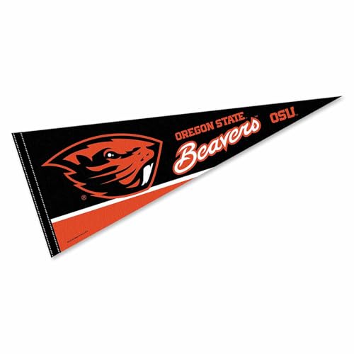 Full Size Felt Oregon State Beavers Pennant - 12x30 Inch Wall Banner