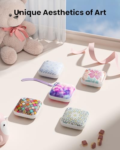 Gaiatop Rechargeable Hand Warmer with Light - Double-Sided Prism
