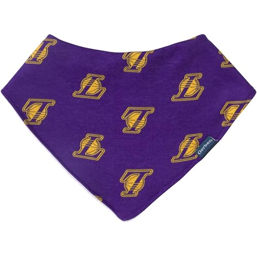 NBA Baby Bib and Burp Cloth Set - Los Angeles Lakers / One Size