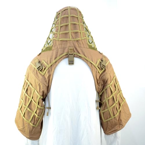 Brown Ghillie Suit for Tactical Sniper Coats and Viper Hoods - Camouflage Outfit