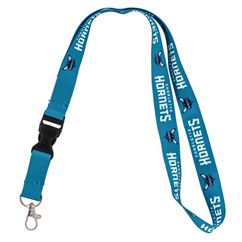 NBA Charlotte Hornets Desert Cactus Lanyard with Snap Buckle - Sports Accessory