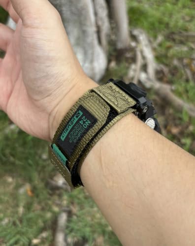 Quick Release Watch Band for Garmin & Amazfit - Green, M 6.4-7.6 Inches