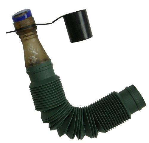 Expandable Hunting Horn with Blue Reed Support Shelf and Camo Cover - One Size / Blue