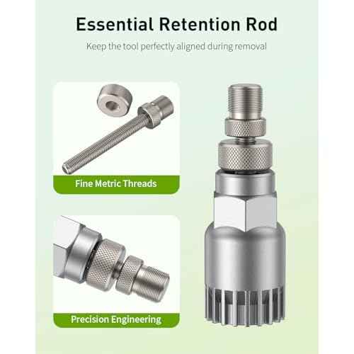 Pawfly Bike Bottom Bracket Tool, Bottom Bracket Removal Tool, 20-Tooth Bicycle Bottom Bracket Remover, Compatible with Shimano Octalink, ISIS Splined, Truvativ, Race Face & FSA Bottom Brackets